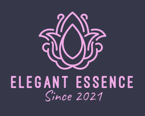 Floral Spa Essence  logo design