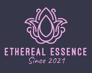 Floral Spa Essence  logo design