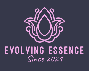 Floral Spa Essence  logo design