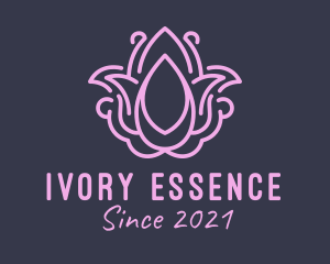 Floral Spa Essence  logo design