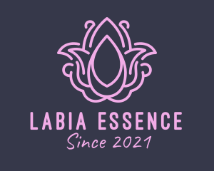 Floral Spa Essence  logo design