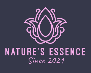 Floral Spa Essence  logo design