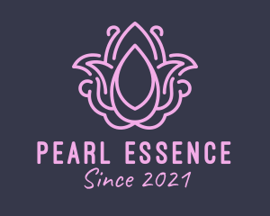 Floral Spa Essence  logo design