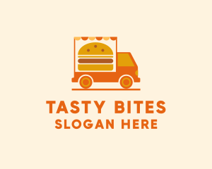 Burger Food Truck logo design