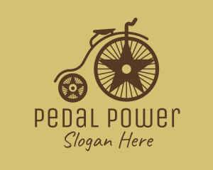 Traditional Penny Farthing logo