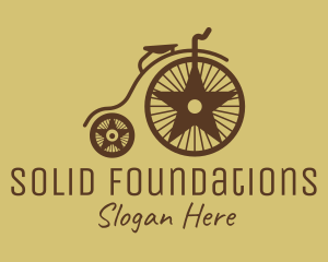 Traditional Penny Farthing logo