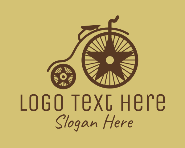 Bicycle Tournament logo example 3