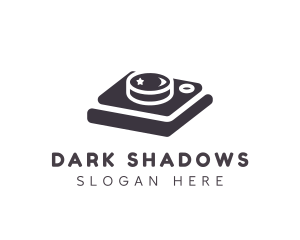 Dark Starry Camera logo design