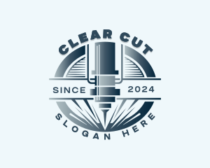 CNC Laser Machinery logo design