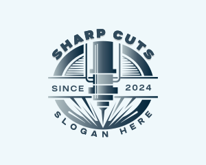 CNC Laser Machinery logo design