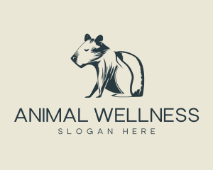 Wombat Marsupial Animal logo design