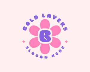 Floral Girly Boutique logo design