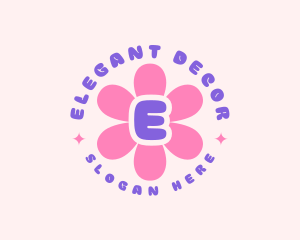 Floral Girly Boutique logo design