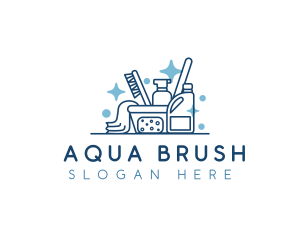 Cleaning Sanitation Disinfect logo design