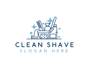 Cleaning Sanitation Disinfect logo design