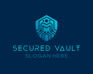 Cyber Shield Software logo design