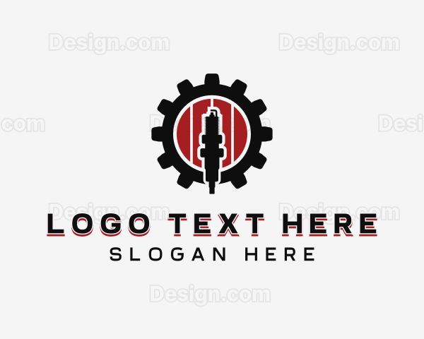 Mechanical Spark Plug Logo