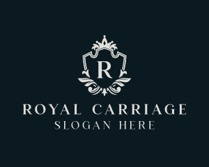 Royal Crown Shield Boutique logo design