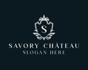 Royal Crown Shield Boutique logo design