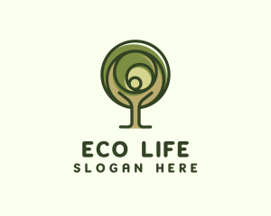 Holistic Nature Tree logo design