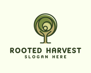 Holistic Nature Tree logo design