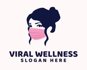 Pink Mask Lady logo