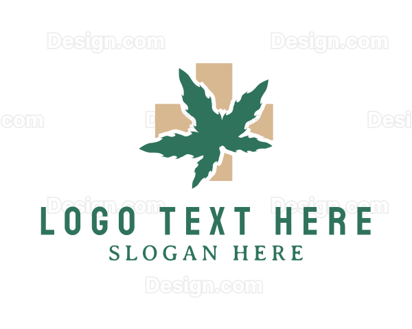 Medical Marijuana Leaf Logo