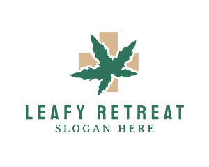 Medical Marijuana Leaf logo design