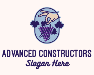 Grape Vine Harvest  logo design