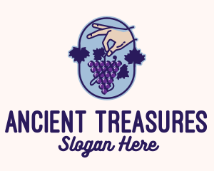 Grape Vine Harvest  logo design