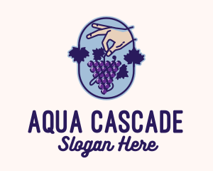 Grape Vine Harvest  logo design