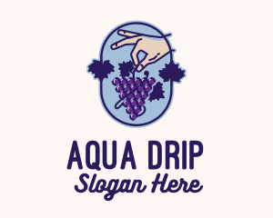 Grape Vine Harvest  logo design