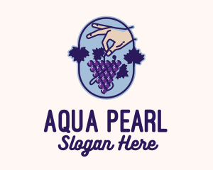 Grape Vine Harvest  logo design