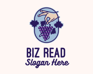 Grape Vine Harvest  logo design