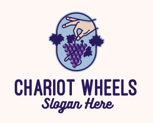 Grape Vine Harvest  logo design