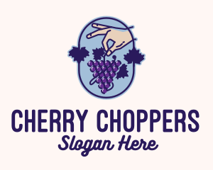 Grape Vine Harvest  logo design