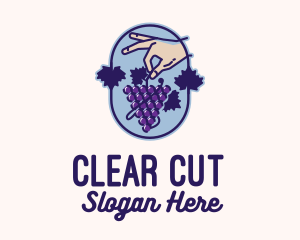 Grape Vine Harvest  logo design