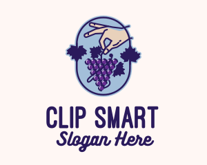 Grape Vine Harvest  logo design