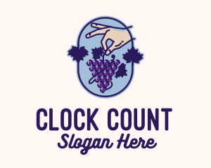 Grape Vine Harvest  logo design