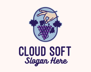 Grape Vine Harvest  logo design