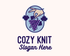 Grape Vine Harvest  logo design