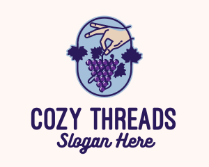 Grape Vine Harvest  logo design