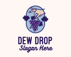 Grape Vine Harvest  logo design