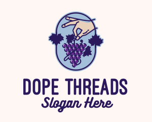 Grape Vine Harvest  logo design