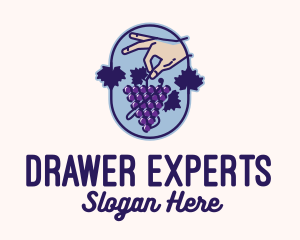 Grape Vine Harvest  logo design