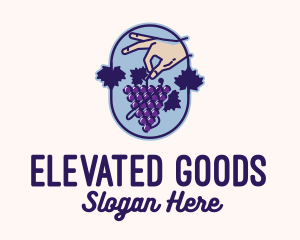 Grape Vine Harvest  logo design