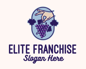 Grape Vine Harvest  logo design