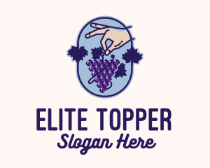 Grape Vine Harvest  logo design