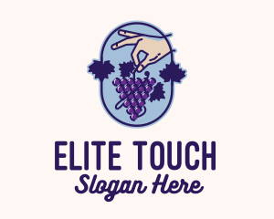 Grape Vine Harvest  logo design