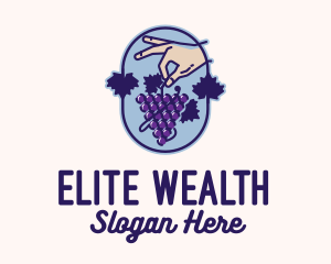 Grape Vine Harvest  logo design